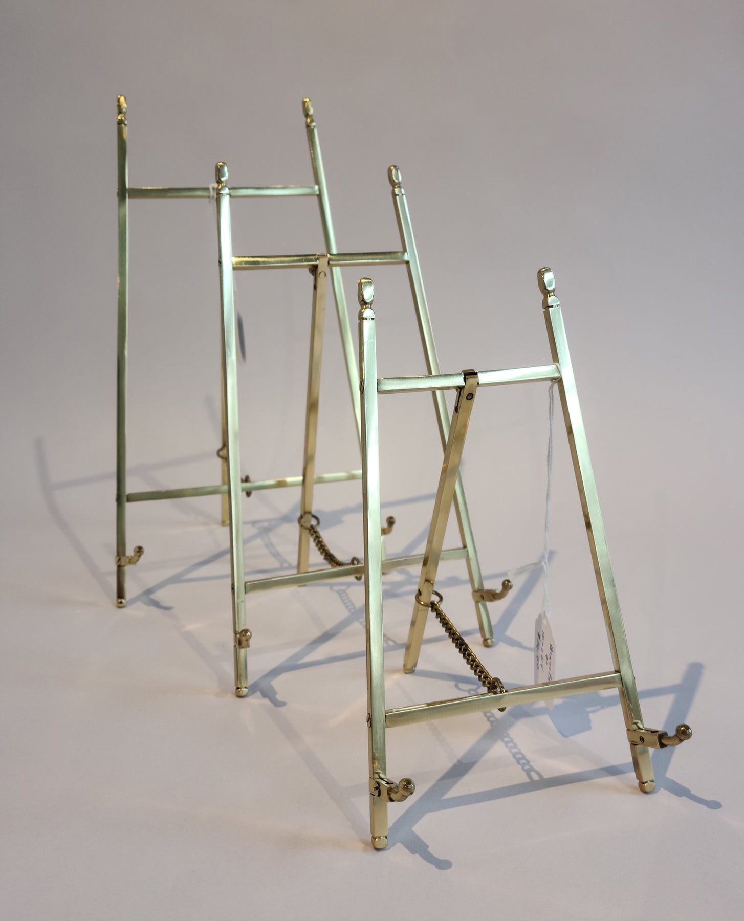 Brass Easels, Decorative Display Easels (7 Inches High)