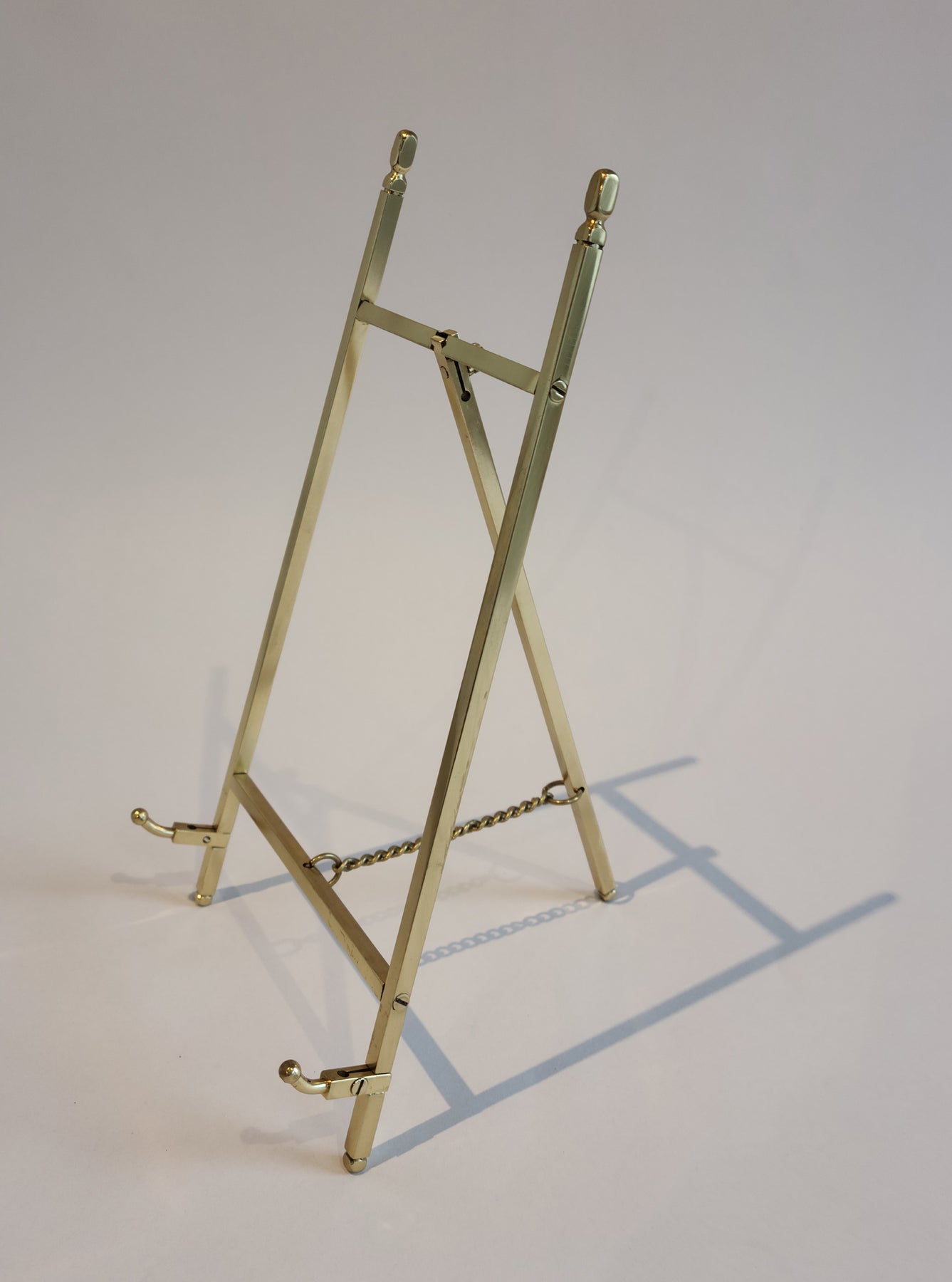 Brass and Acrylic Easels